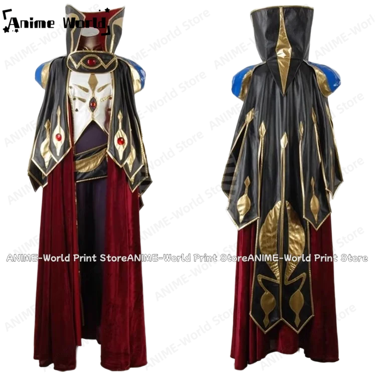 

《Нестандартный размер》 Код Гиас Косплей Костюм Рыцарь Семь Косплей Униформа Нулевой Черный Рыцарский Костюм Хэллоуин Карнавал