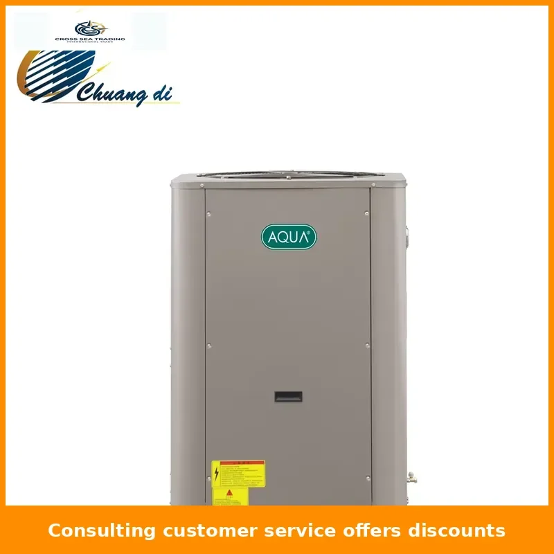 -25 °C optional operation mode corrosion-resistant titanium commercial air-source heat pump for pool and spa heating
