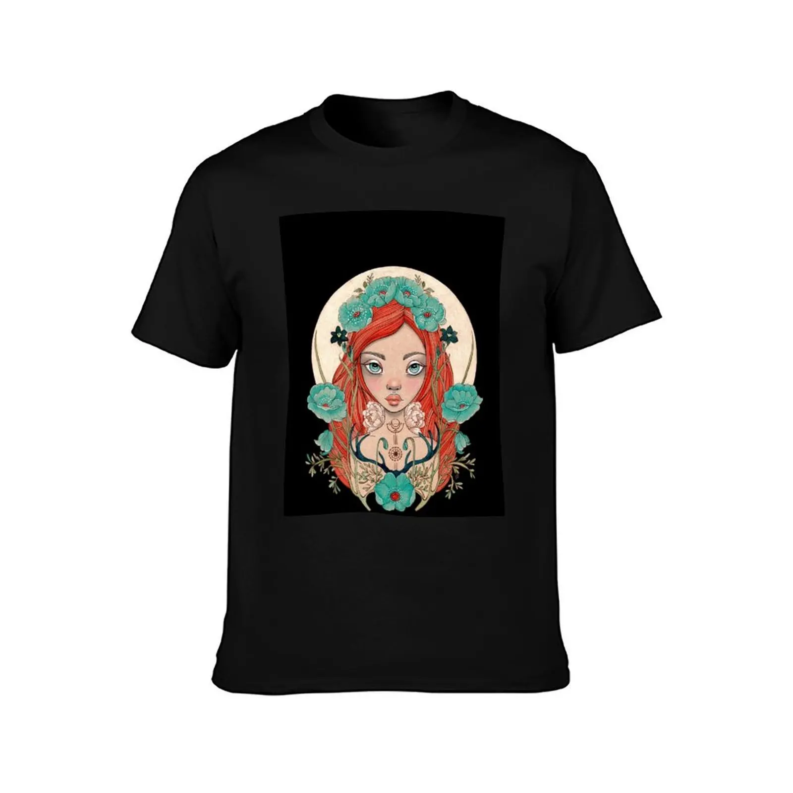 Little Witch T-Shirt Anti-Pilling Casual T-Shirt