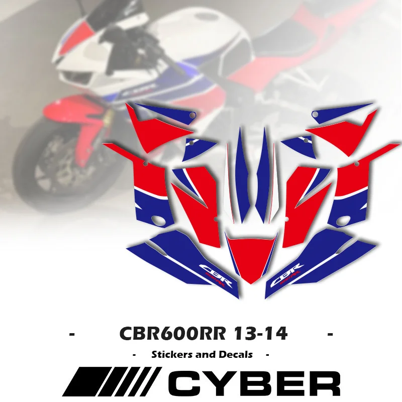 

Motorcycle Fairing Full Kit Protector Stickers For Honda CBR 600RR CBR600RR F5 2013 2014 F5 OEM Sticker Decal