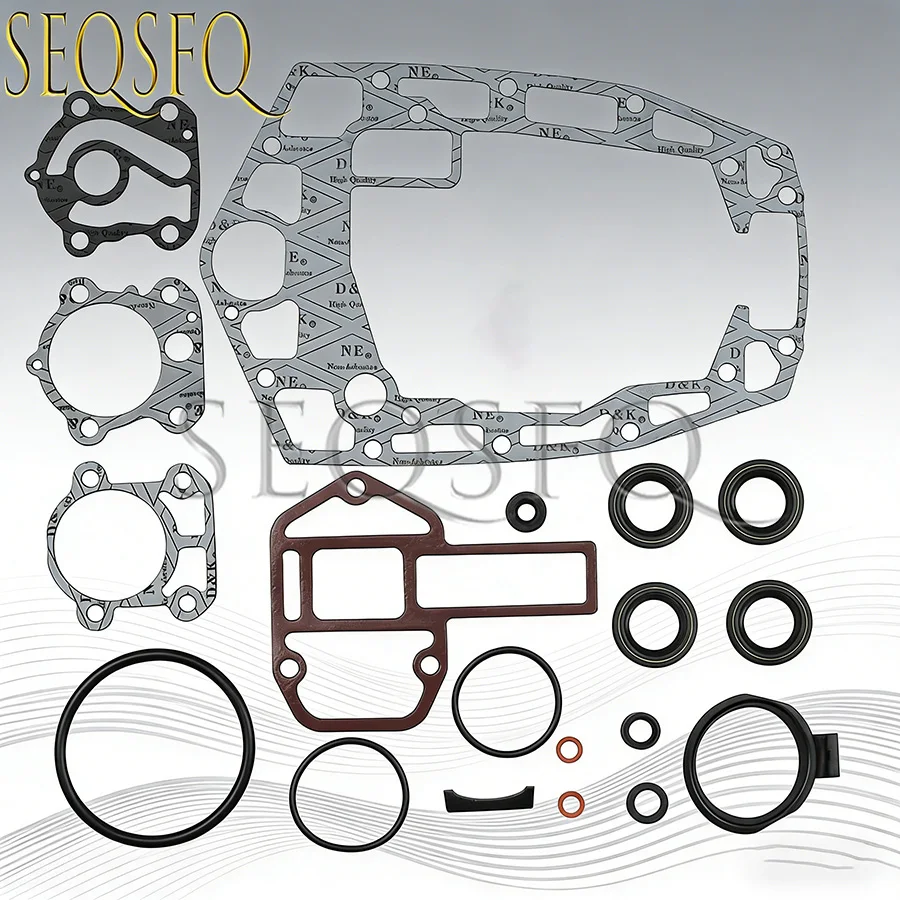 

Outboard Engine Lower Unit Gasket Kit 688-W0001-22 For Yamaha 1999-2010 75-90HP 4 stroke (R157) 688-w0001-20 688-W0001-22-00