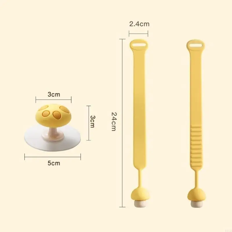 رافع مقعد المرحاض من السيليكون لتجنب ملامسة غطاء المرحاض، مقبض غطاء المرحاض B95B #6