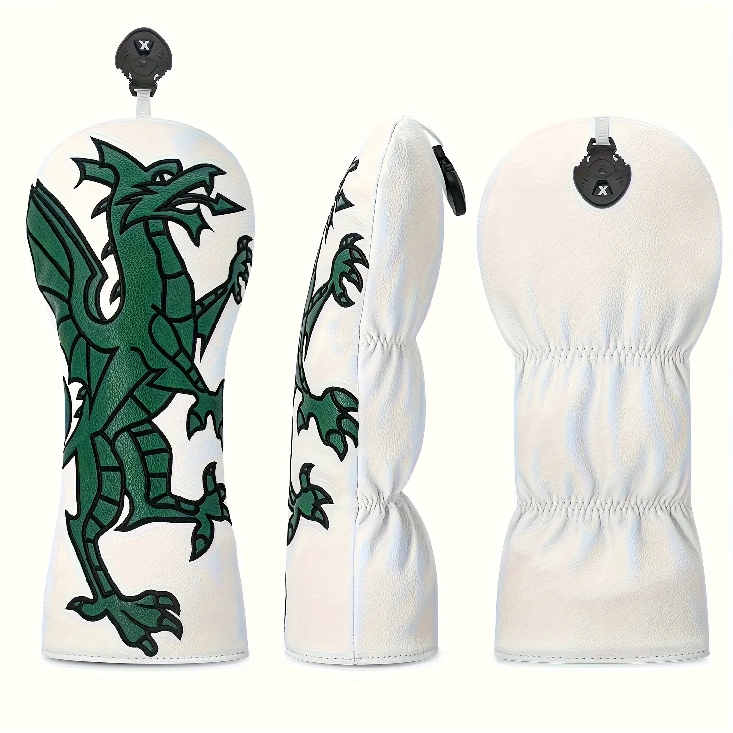 Divine Dragon Golf Club Cover, Fashionable Golf Head Cover, Golf Fairway Wood Head Cover - Golf Headcovers for Woods image 3