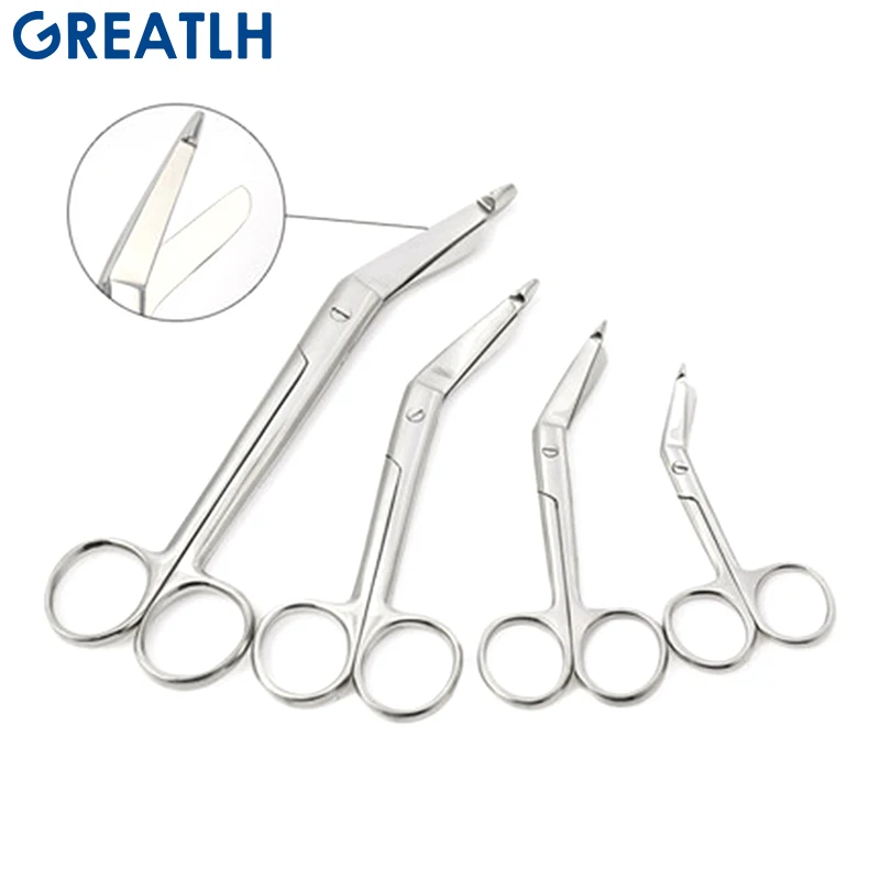 Stainless Steel Medical Gauze Scissors Surgical Scissors Nurse Scissors Accessories Scissors Medical Tools