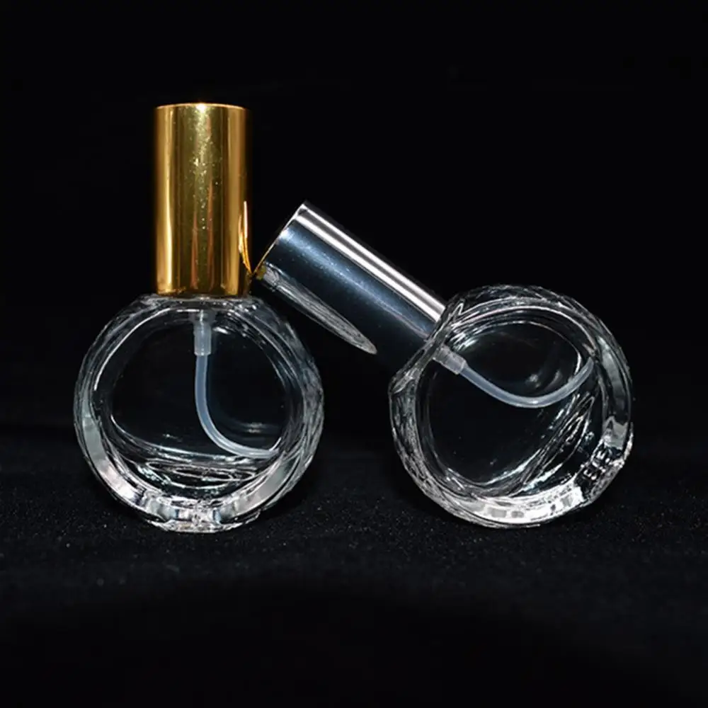 Reusable 10ml Clear Refillable Travel Perfume Atomizer Glass Pump Spray Bottle