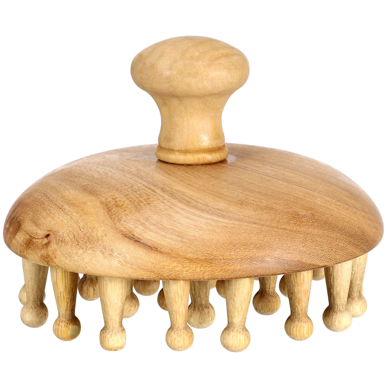 

Wooden Massage Comb Portable Lightweight Anti-Static Scalp Massager for Hair Care Comfortable Wide Tooth Comb for Women Men Home