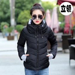 New Down cotton Jacket Women Winter Warm Coat Lady Fashion Korean Jacket Big size Thicken Coats Female Hooded Parka