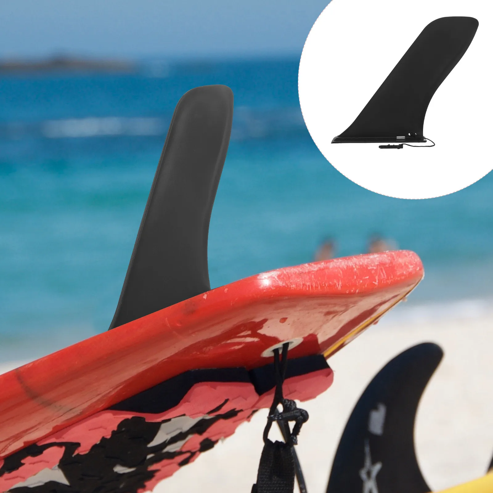 Card Buckle Surfboard Fin Nylon Paddle Board Fin Adjustable Water Separator Replacement for Inflatable Surfboard Stability