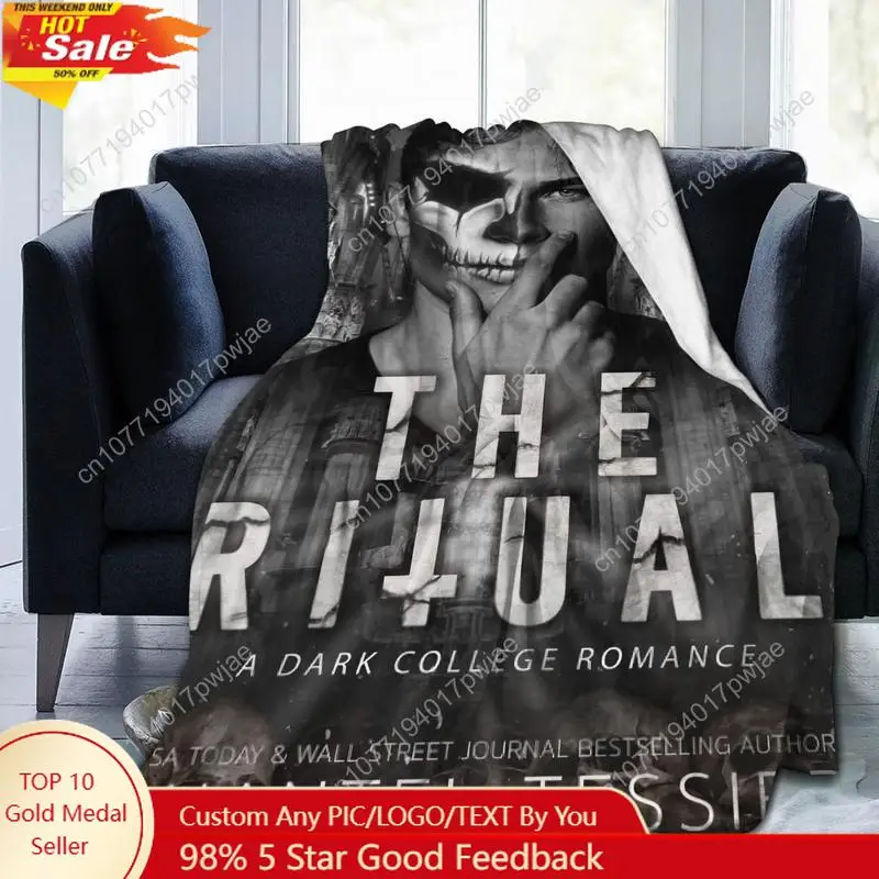 

Shantel Tessier Gothic Theme Ultra Soft Flannel Blanket suitable for home camping travel durable material Custom blankets