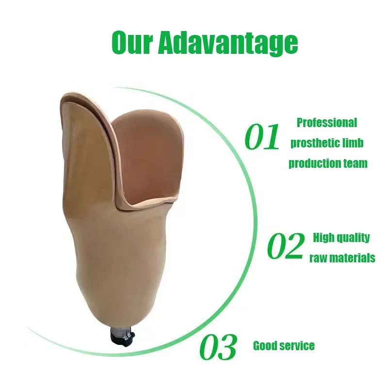 Physical Therapy Rehabilitation Equipment Artificial Limbs Prosthetic Lower Limb Socket Artificial Leg Prosthetic Leg