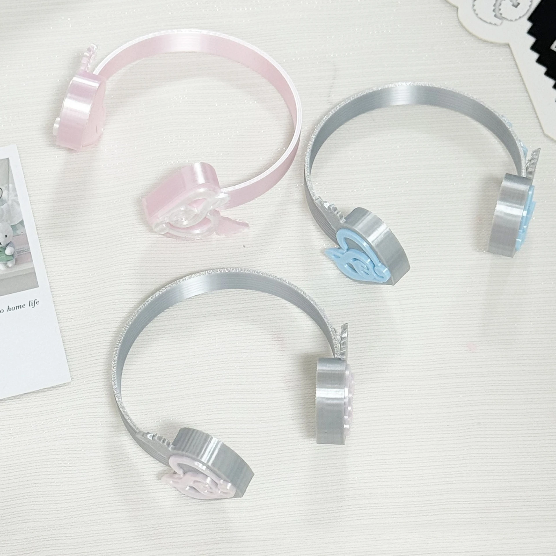 Korean Style BJD Doll Mini Headset Accessory Miniatures Star Musical Note Heart Wing Headphone Prop Decoration Ornament