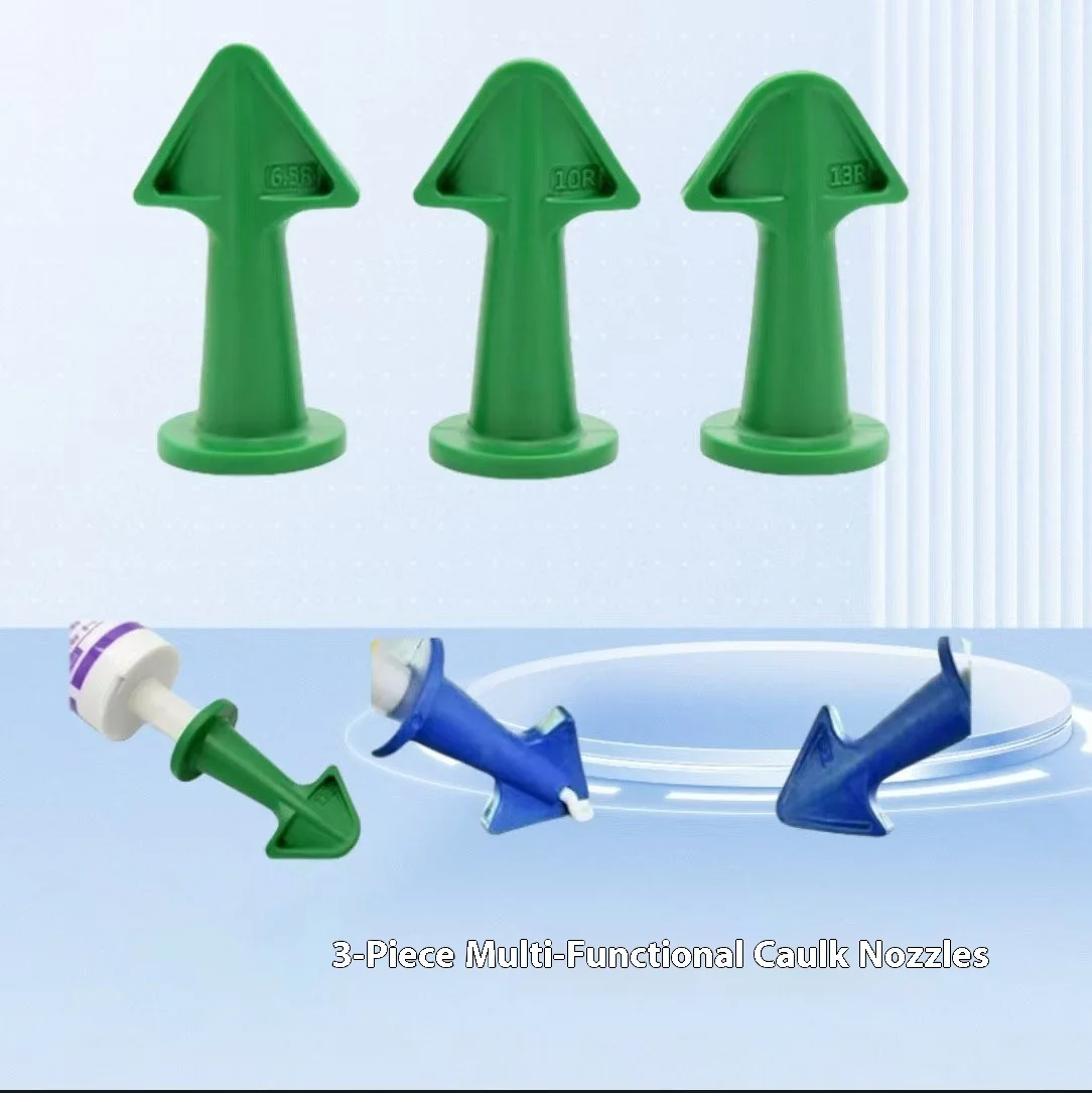 3 قطعة فوهة السد قضيب سيليكون أدوات السد تسرب التشطيب الجص عدة مكشطة تنظيف الأرضيات بلاط الأوساخ ملعقة #3