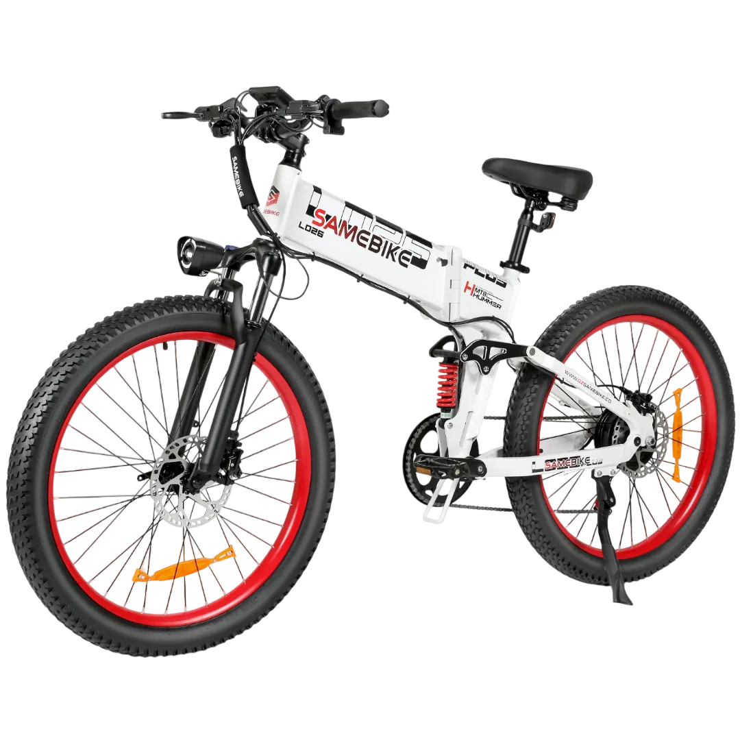 AliExpress SAMEBIKE LO26 PLUS City Electric Bicycle 1000W Motor 48V15AH Hydraulic Brake City E-bike 26" Tire Adult All-terrain E-Bicycle