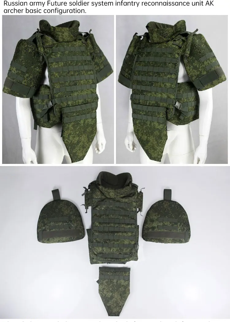 Tactical Air Soft 6B45 Protective Clothing Tactical Vest Russian Little Green Fearless Warrior Outdoor Hunting Vest Molle System