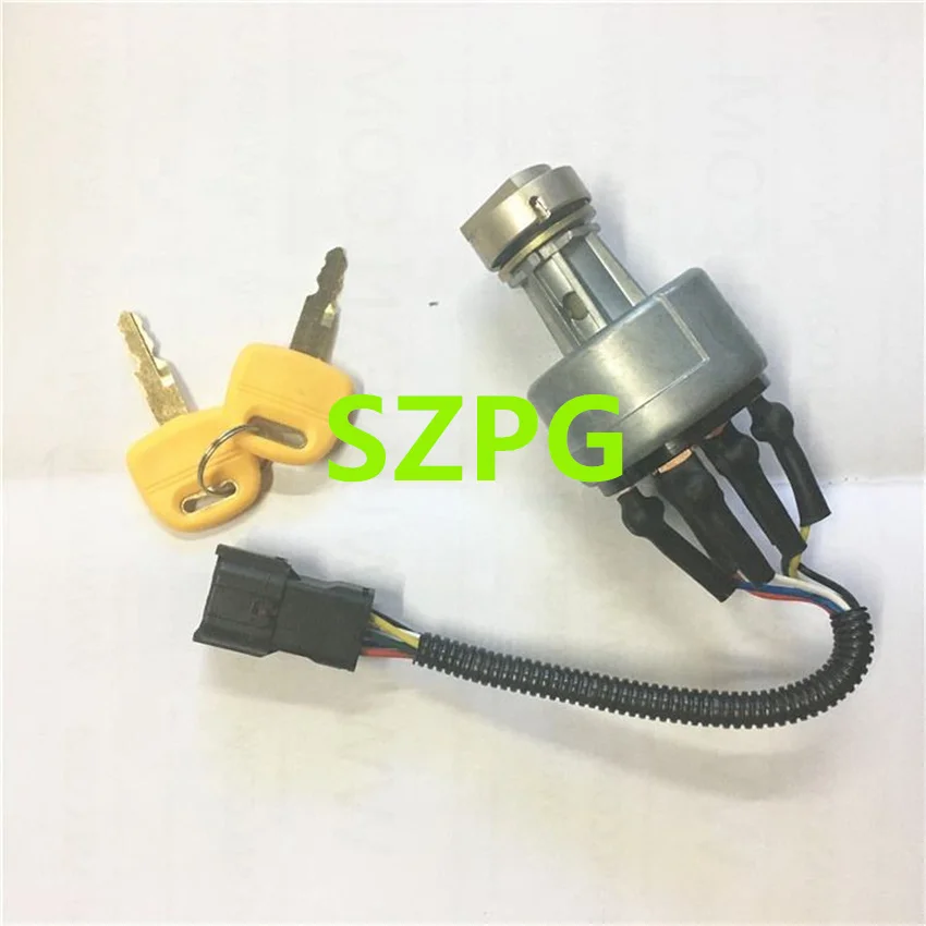 For Hyundai R200-5 R210-5 Engine Compatible 21E6-10430 Ignition Switch