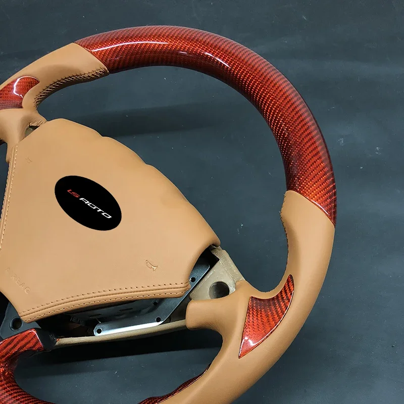 Real Carbon Steering Wheel for Porsche Cayenne 2003 2004 2005 2006 2007 2008 2009 2010 Car Accessories Steering Wheel