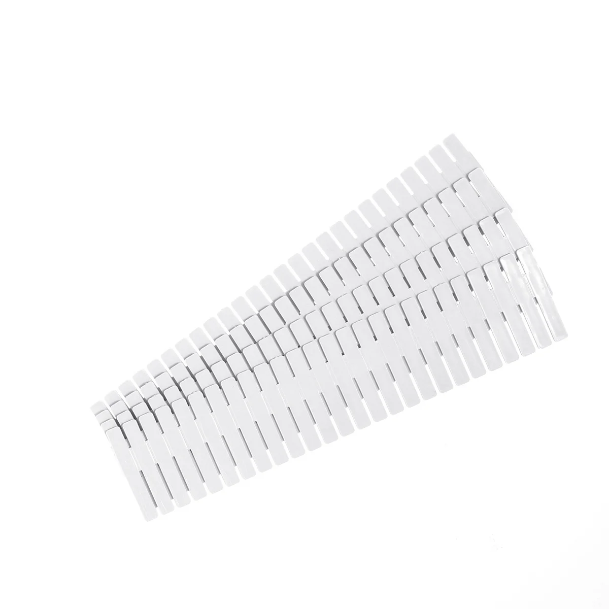 

8Pcs White Drawer Dividers DIY Adjustable Organizers for Kitchen Bathroom Bedroom Dresser Clothes Storage Drawer Dividers