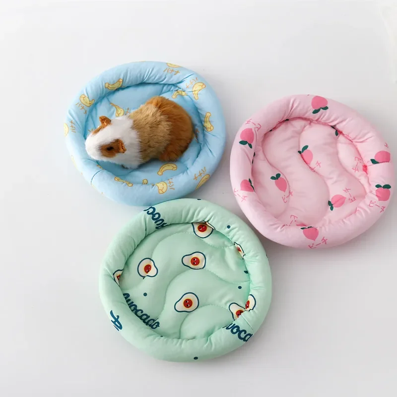 

Hamster Nest Mat Small Pet Litter Mat Small Animal Bed Cushion Mat For Squirrel Hedgehog Rabbit Warm Soft Guinea Pig Bed House