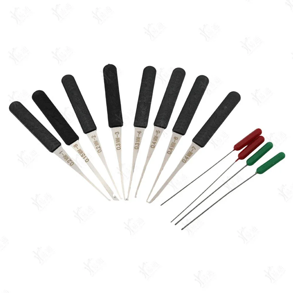 Locksmith Tool Supplies Broken Key Remove Auto Extractor Hardware Stainless Steel DIY Row Tension Wrench