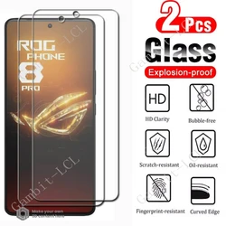 2PCS Tempered Glass For ASUS ROG Phone 9 Pro 8 7 6D 6 3 2 5 5S Ultimate Zenfone 10 11 Ultra Phone8 Phone7 Screen Protector Film