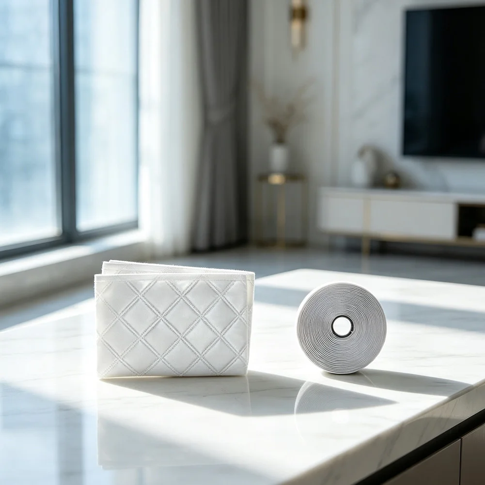 Window Mount Sealing Curtain for Portable Air Conditioners to Improve For Insulation Against Heat Wind and External Debris