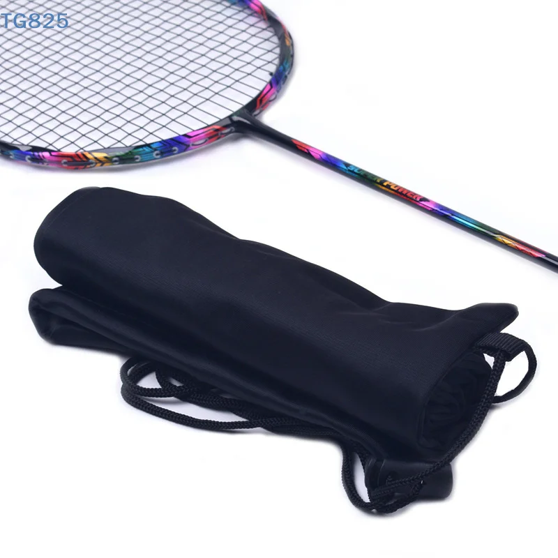 

【AN】Plush Cloth Badminton Racket Ball Bag Single Shoulder Diagonal Waterproof Squash Storage Backpack Sport Training Cover Youth