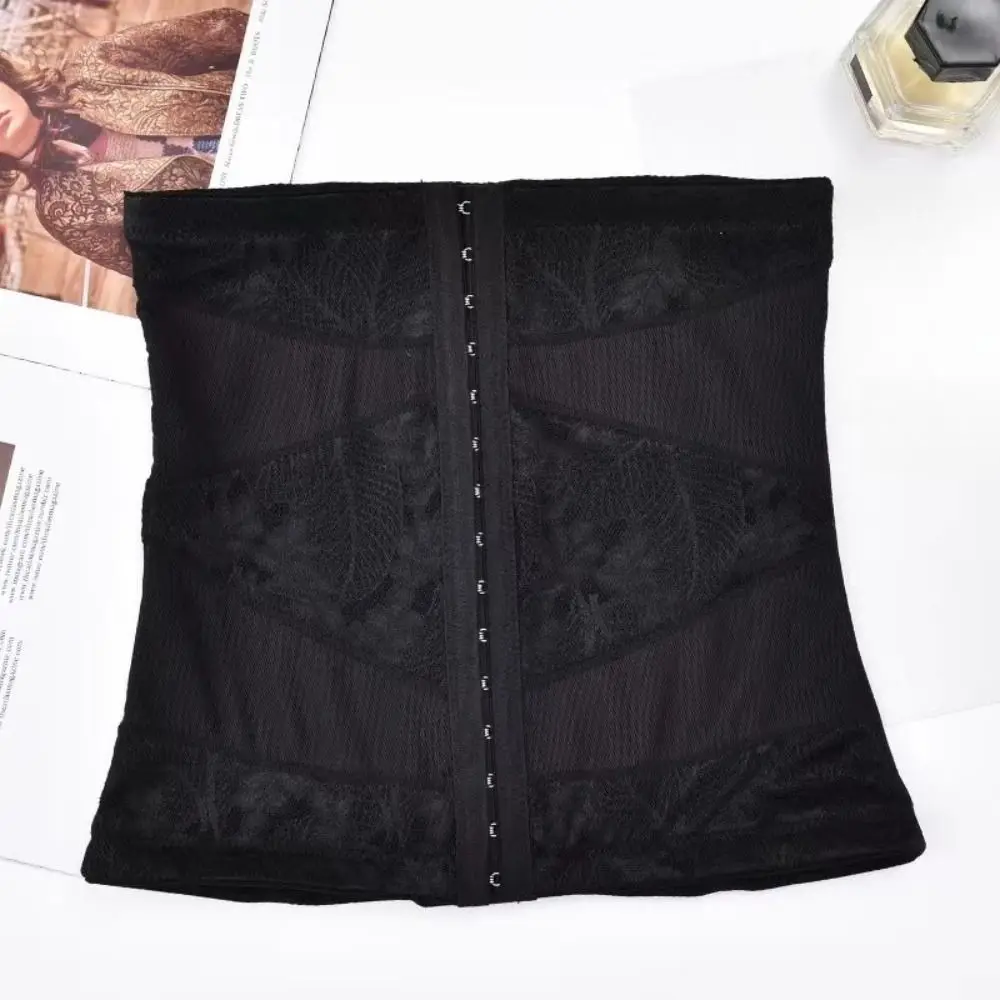

Postpartum Tummy Control Shapewear Lace Slimming Girdle Body Shaper Buckle Closure Belly Contracting Corset Belt Shape Control