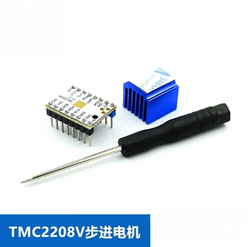 Silent 256 Subdivision Stepper Drive TMC2208 V1.2 Peak 2A Current Module For 3D Printer DIY Printing Modification Parts-5PCS
