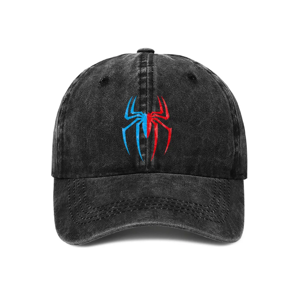 Summer Cap Sun Visor Split Spidey Hip Hop Caps Spider Cowboy Hat Peaked Hats