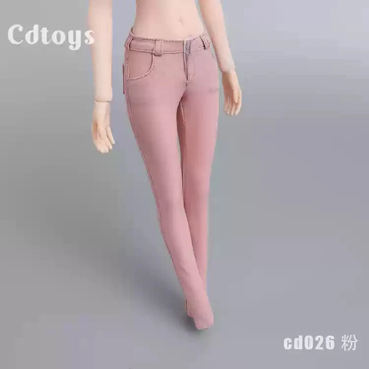 W magazynie cdtoys cd026 1/6 Scale Female Soldier Charm Tight Pencil Pants Model ubrań dla 12-calowej figurki akcji tbl Body