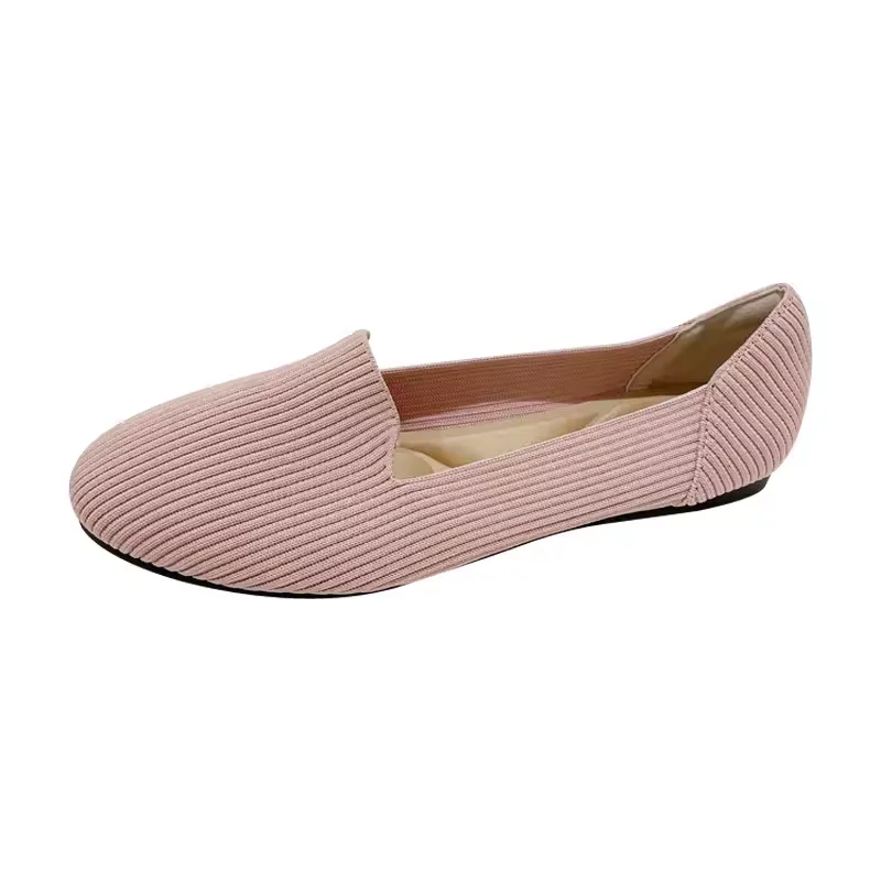 Maggie\'s Walker Women\'s Woven Slip-on Knitted Flats Spring Shallow-mouth Casual Loafers Size 35~43