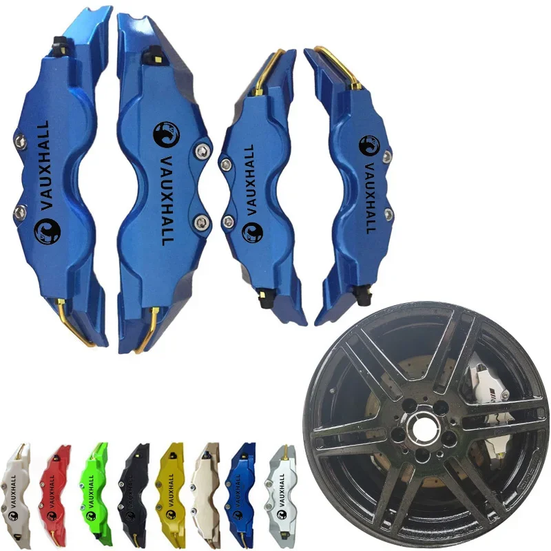 KUNBABY 8 Colors ABS Plastic Disc Brake Caliper Cover Opel Logo Sticker Car Styling For Vauxhall Front Rear