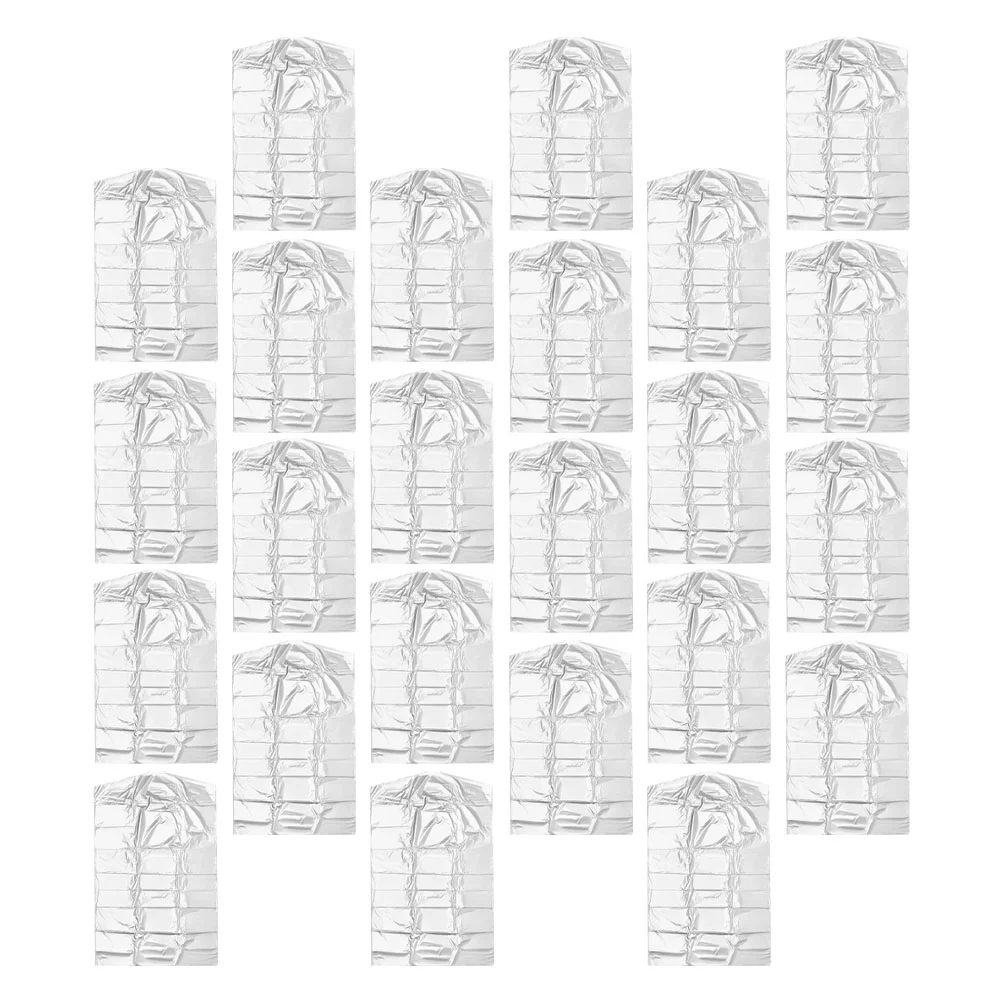 

30 PCS Clothes Dry Cleaning Hood Clear Clothing Cover Storage Hanging Bag Cleaner Bags Kids' Garment Pp Supplies Child