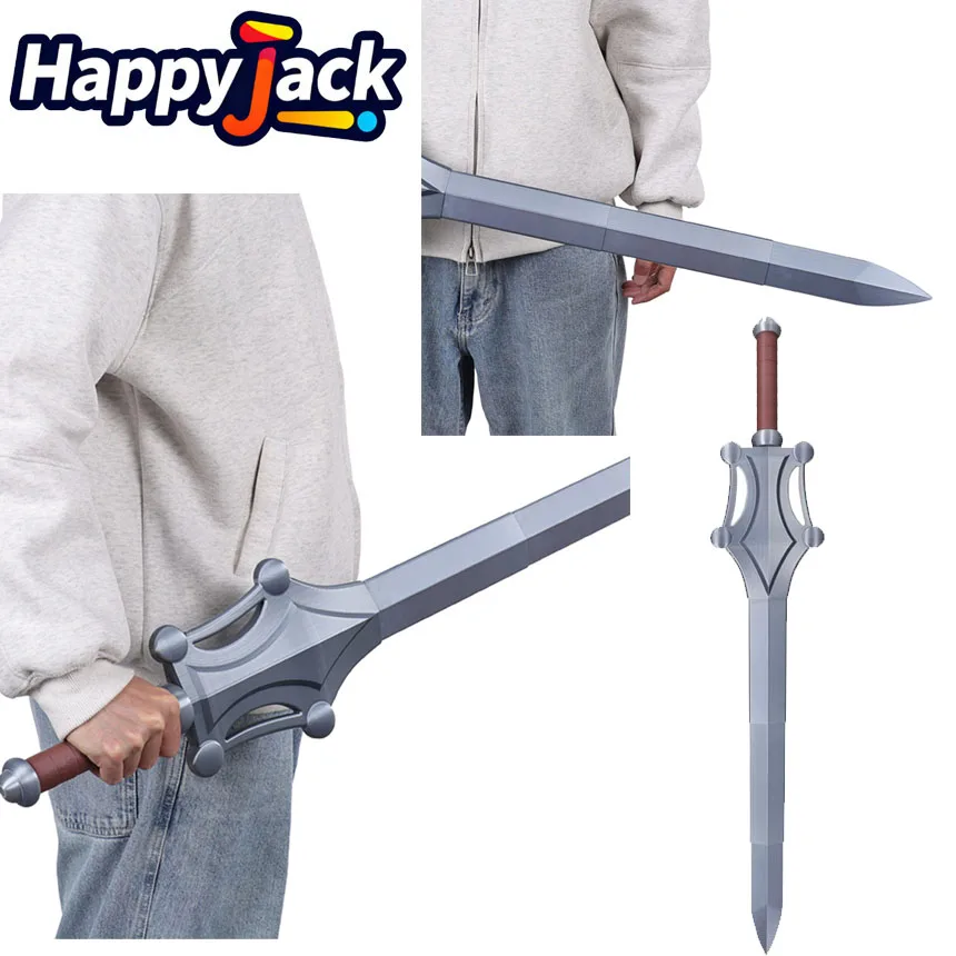 

Fantasia He Cosplay Silver Plastic Knife Prop Man 2026 Movie Roleplay Adult Halloween Carnival Party Disguise Accessories Props
