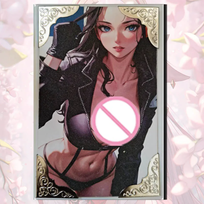 Goddess Story Rose Island ACG card Hu Tao Kamado Nezuko Boa Hancock Furina Lumine boy Toy collection Birthday Christmas gifts