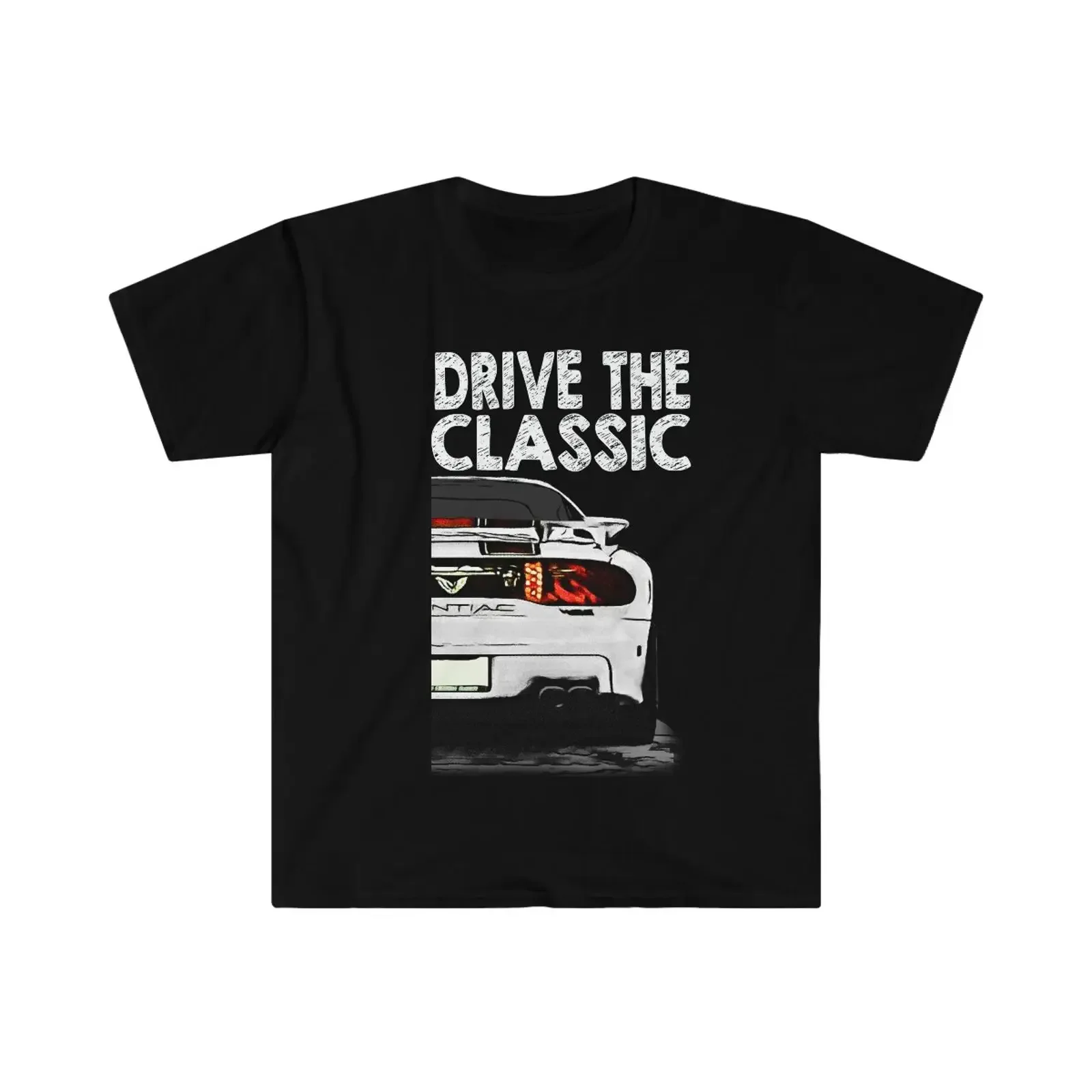 4th Gen T A Shirt Drive The Classic White Trans Am Firebird vintage Washed homme designer clothes streetwear
