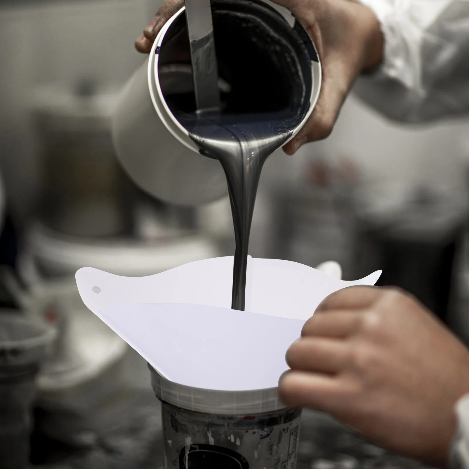 

Paint Funnel Strainer Mesh Cone Primer Filter for Car Painting Paper Oil Filters Durable Uniform Maintenance Tools