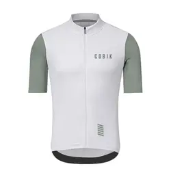 Cobik Short Sleeve Shirt Cycling Jersey Men Classic Bicycle Tops Summer Cyclist Maillot Cycle Bike Wear Outdoor Uniform 2024