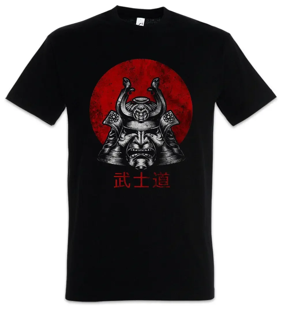 Bushido Samurai I T-Shirt Ninja Japan Warrior Sword Seppuka Dakana Armor Helmet Brand Clothing 2019 Male Fitness Funny T Shirt