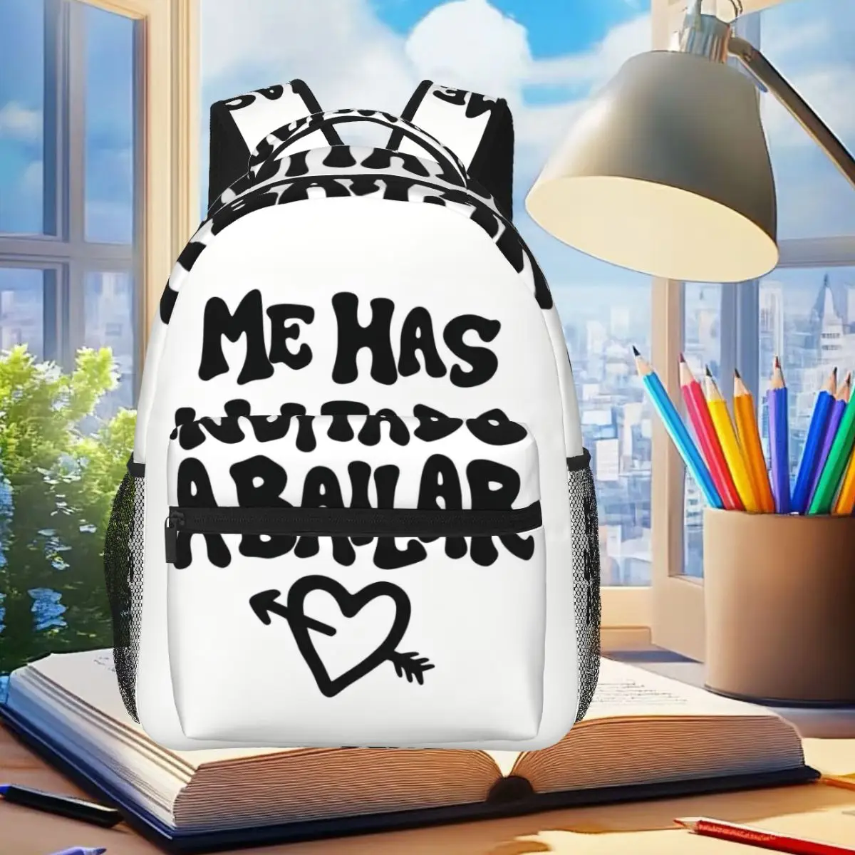 Rapper Dani Fernandez Fashion Graphics Backpack Student Boys Girls BookBag Kids School Bag Computer Shoulder Bags for Men Women