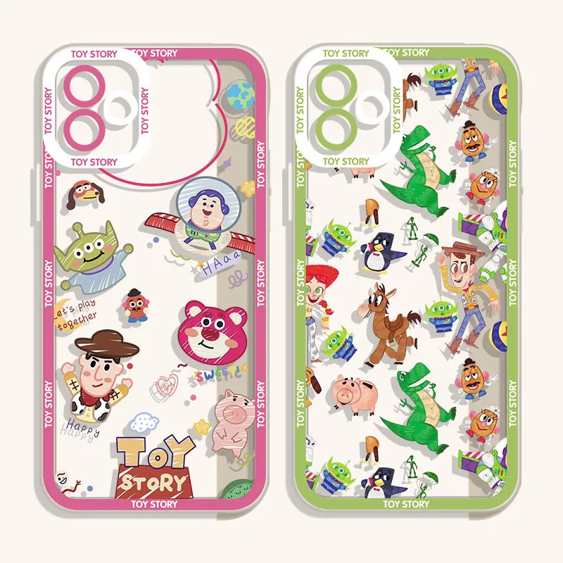 Cartoon ToyStory Case For Xiaomi 14T 13T 12T 11T 10T 14 13 12 11 Lite 5G NE POCO F6 X6 Pro X3 NFC X5 X4 GT F3 F4 F5 M6 M5S C65