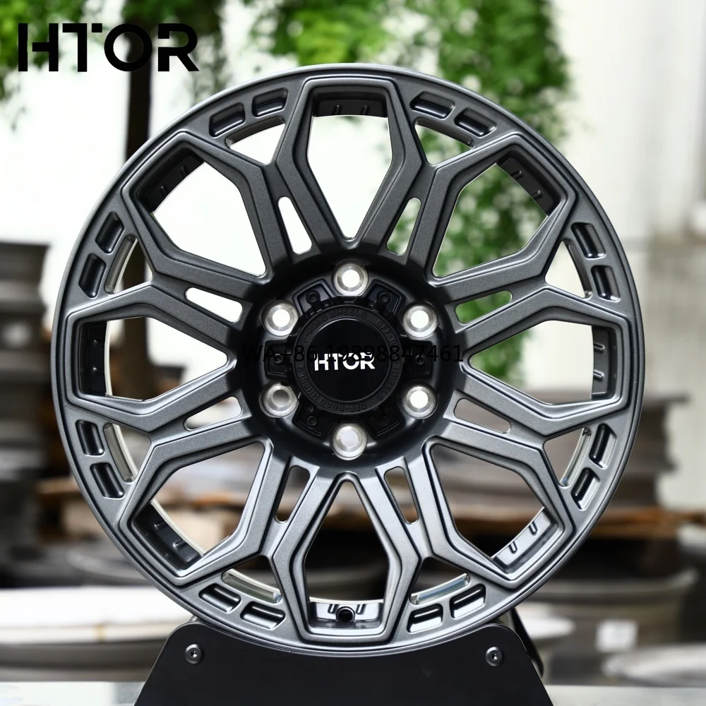 

HTOR Factory Price 18 19 20 22 Inch 6 Holes Aluminum Alloy Forged Wheels 6x135 6x139.7 Off Road Wheels for Pickup&SUV