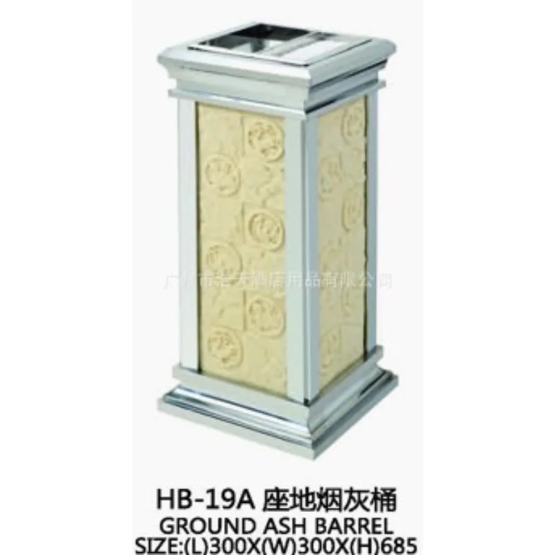Specializing in the production of stainless steel, titanium and other hotel supplies, soot buckets