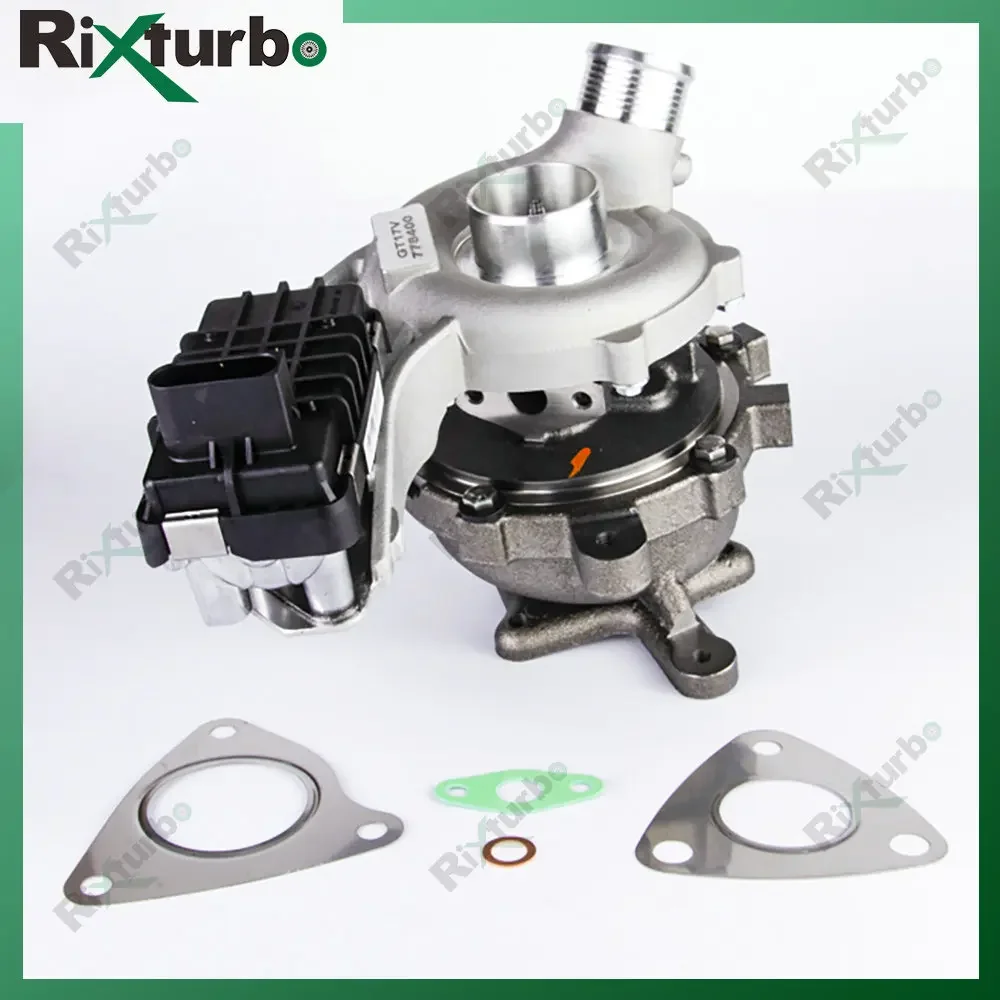 Balanced Turbo 778400-0004 Full Turbocharger 778400-0005 For Jaguar XJ 3.0 D 275 HP 202 Kw Lion V6 left side  AX2Q6K682CB