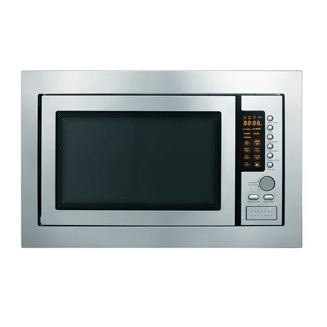 25L Convection Microwave Oven Stainless Steel Button Control with LED Built-in for Kitchen Cooking Glass Housing