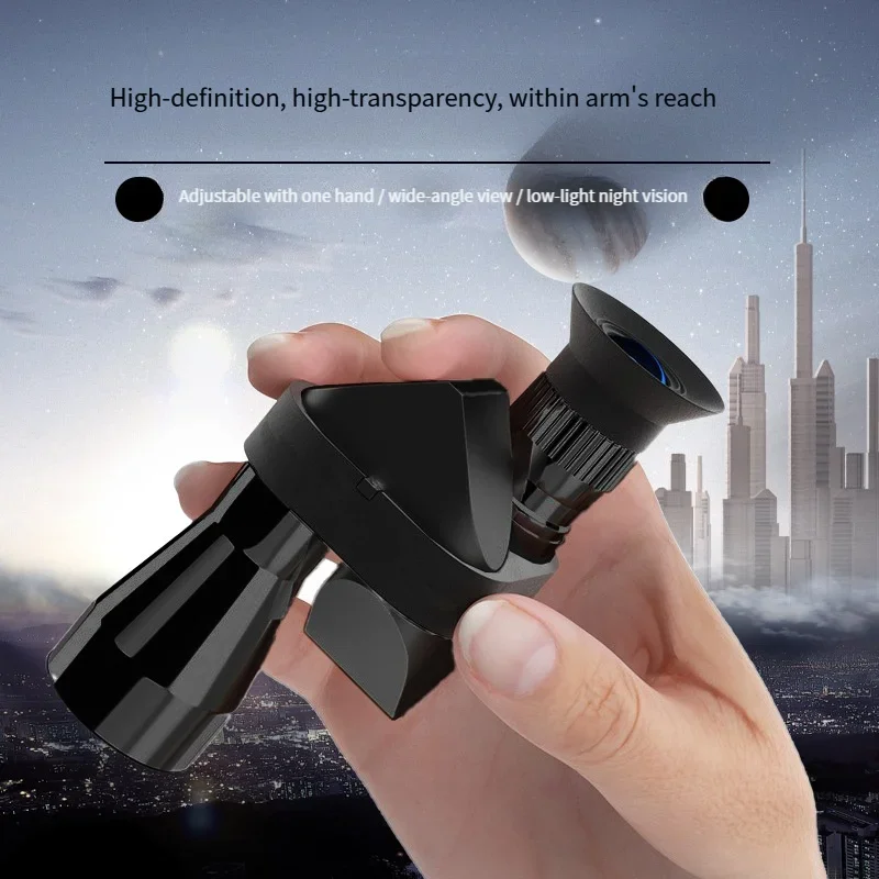 Corner Telescope Metal Compass High-definition High Magnification Low Light Night Vision Outdoor Viewing And Drama Watching