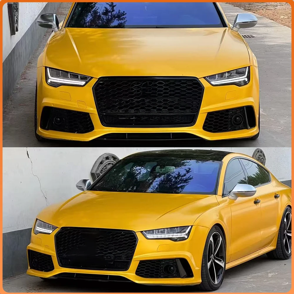 

LED Matrix Lens Auto Headlights Assembly For Audi A7 2011-2018 High Quality Upgrade Car Front Lamps Accessories Plug and Play