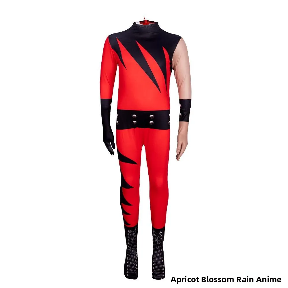   ชุดคอสเพลย์นักมวยปล้ำ 5cos แบบรัดรูป สำหรับเด็ก ชุดวันฮาโลวีน  กระชับตัว เหมาะสำหรับการแสดงบนเวที