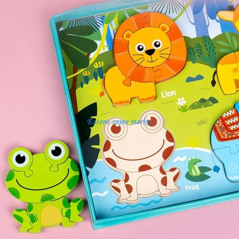 090b ของเล่นปริศนาไม้สำหรับรูปแบบเด็กเกมปริศนาเกมปริศนา Tangrams ของเล่นเพื่อการศึกษา Pegzed Preschool เด็ก