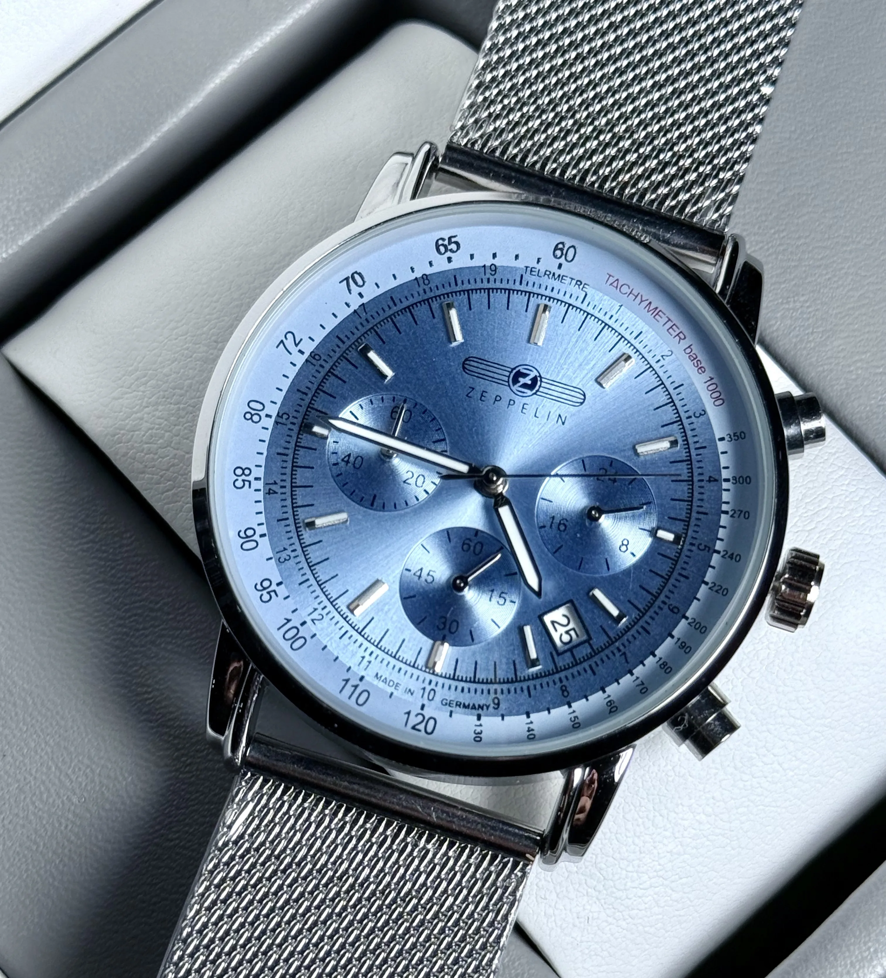 2026 New Collection Zeppelin M - Stainless Mesh Band 评论和价格